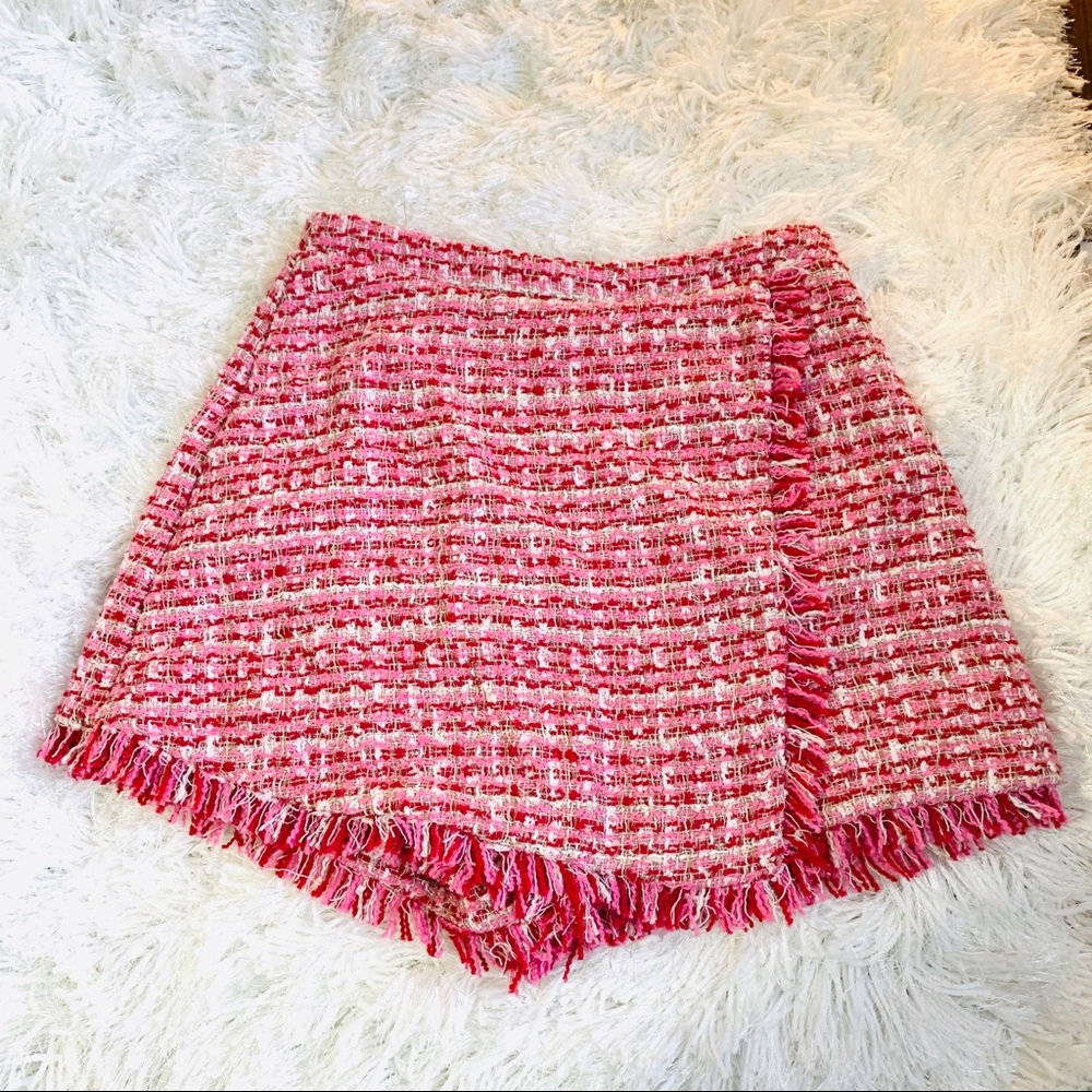 Lover + friends Stargazer Skort in Valentine Red - Picture 5 of 5